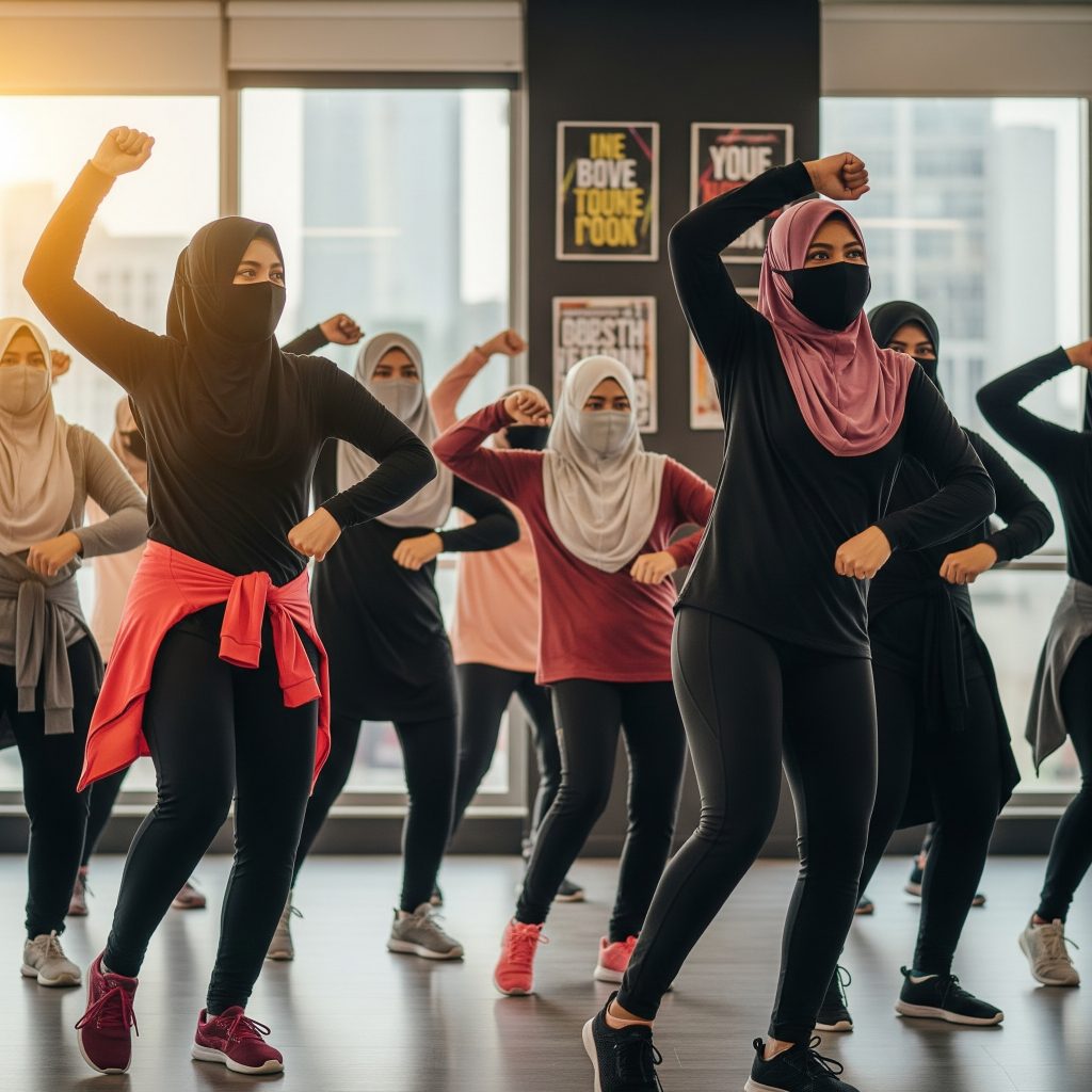 Tarian seperti Zumba dan Poco-poco, serta tarian untuk kesihatan secara umum, boleh menjadi pilihan yang baik untuk wanita Islam, dengan beberapa panduan penting untuk memastikan ia selari dengan ajaran Islam.