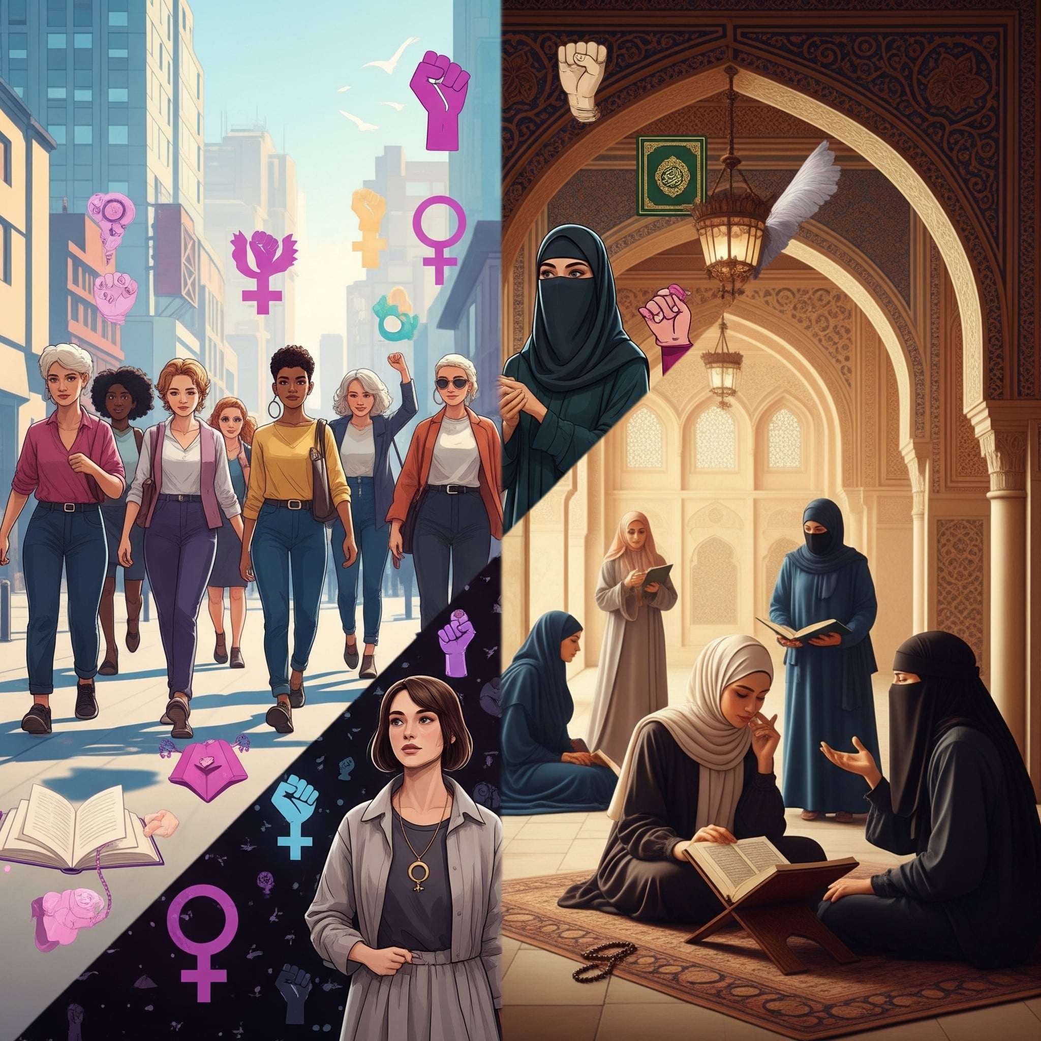 Feminisme: Jawapan Masalah Wanita, Atau Racun Dalam Akidah?