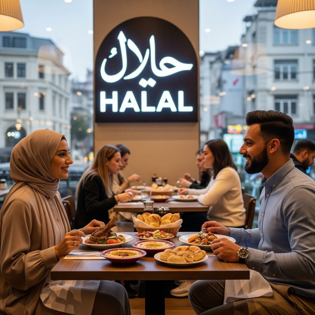 Halal itu ada diseluruh dunia. Gambar: AI