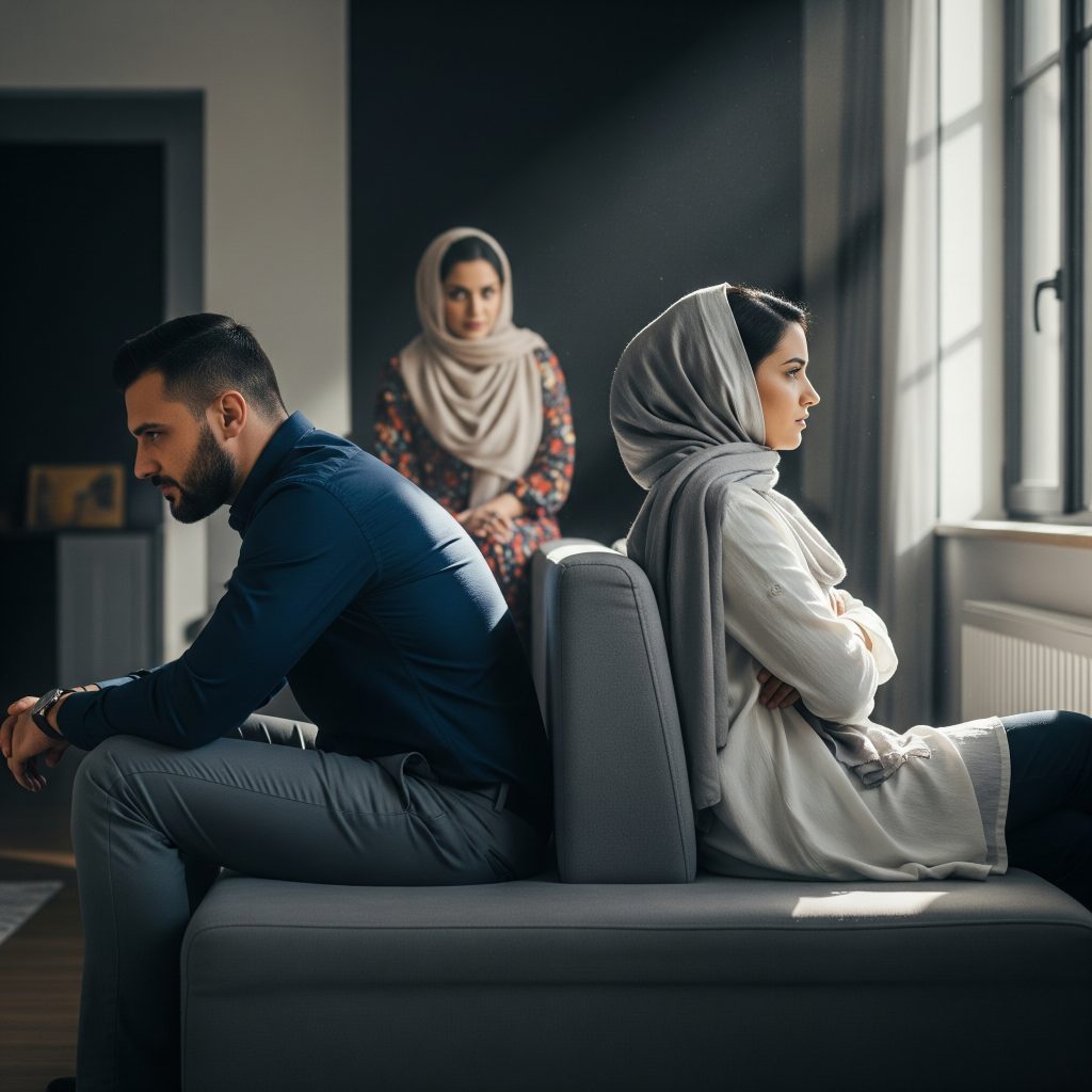 Dalam konteks yang lebih luas, nusyuz juga boleh merujuk kepada perbuatan suami yang zalim atau tidak memenuhi kewajipan terhadap isteri. Gambar: AI