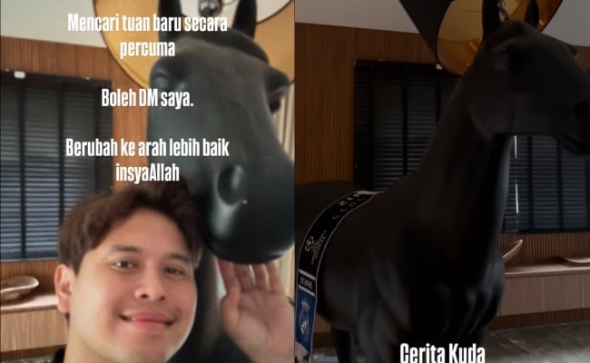 Hati Tak Tenang, Jofliam Hadiahkan Lampu Kuda Demi Menjadi Muslim Yang Lebih Baik