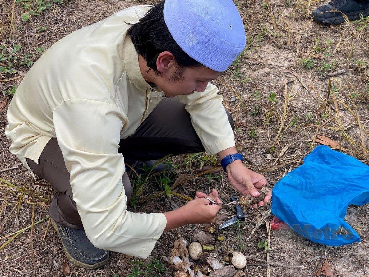 Dua Telur Bertulis Nama Ditemui di Tanah Perkuburan Guar Panji, Perlis. Amalan Khurafat Atau Sihir?