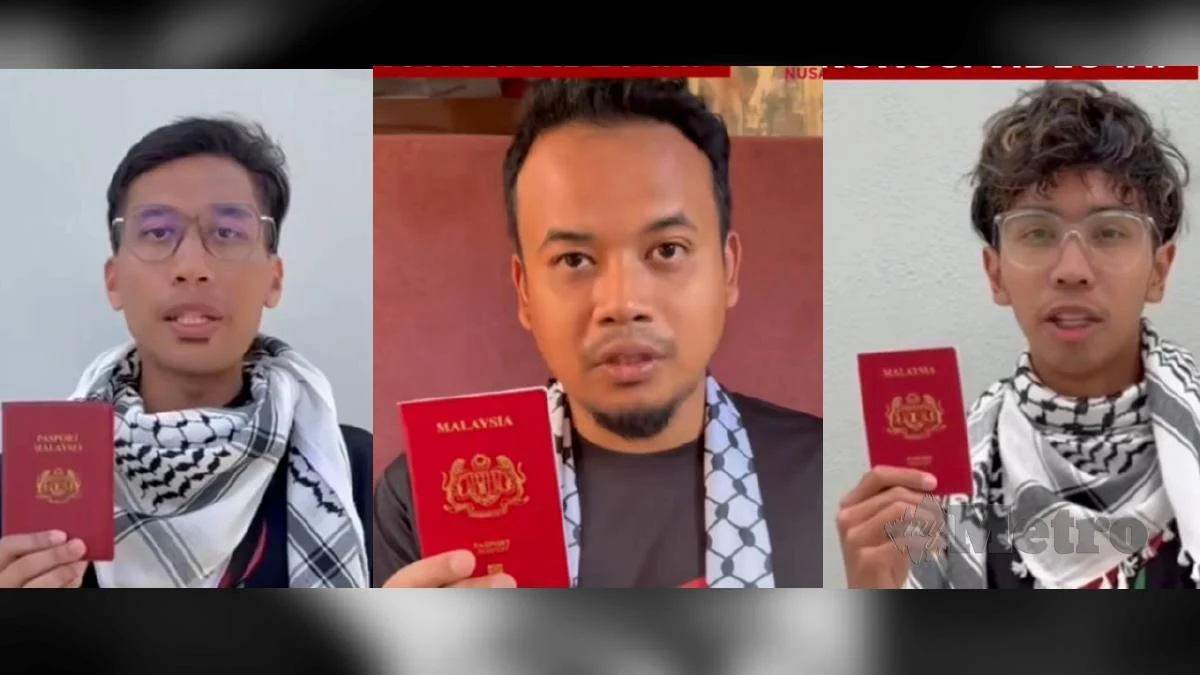 SUMUD FLOTILLA: 3 Lagi Sukarelawan Malaysia ditahan rejim Zionis