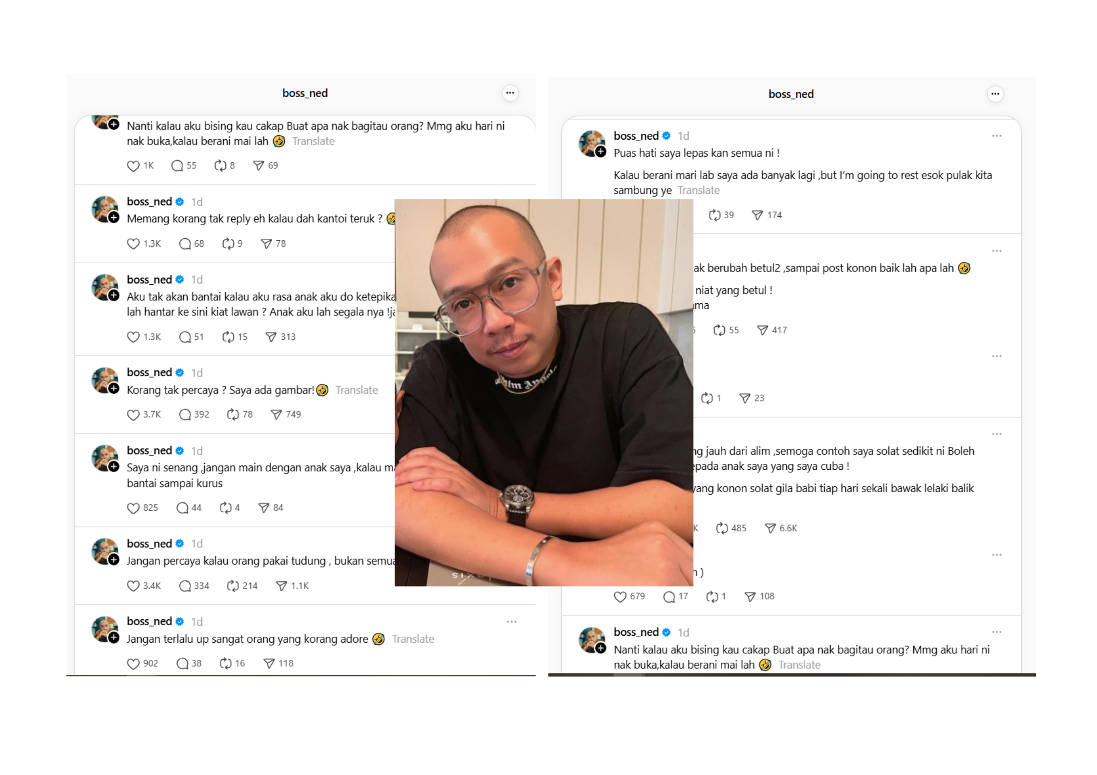 Boss Nedd dan Logik Songsang Si Pendosa ‘Jujur’