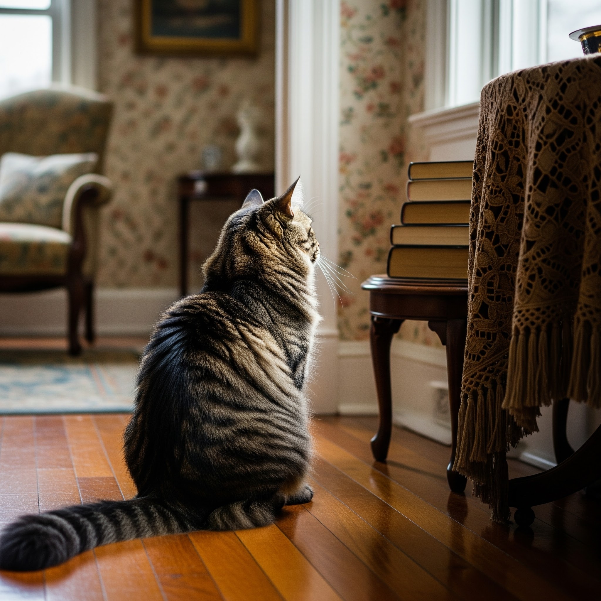 Kenapa Kucing Tiba-Tiba Merenung Ke Satu Sudut Rumah?