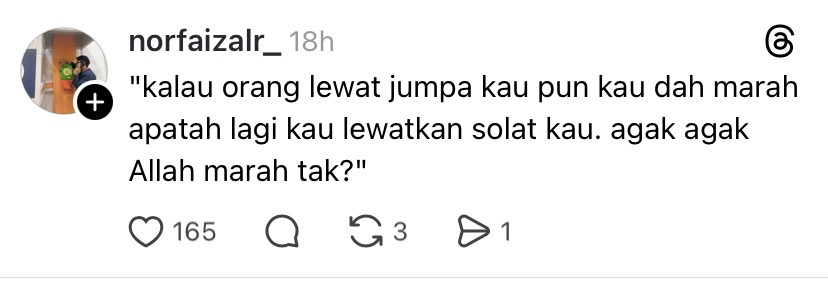 ayat peringatan solat