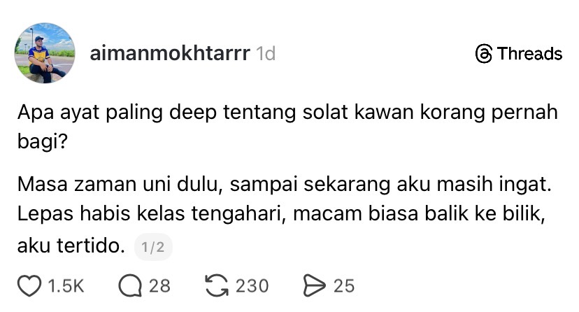 ayat peringatan solat
