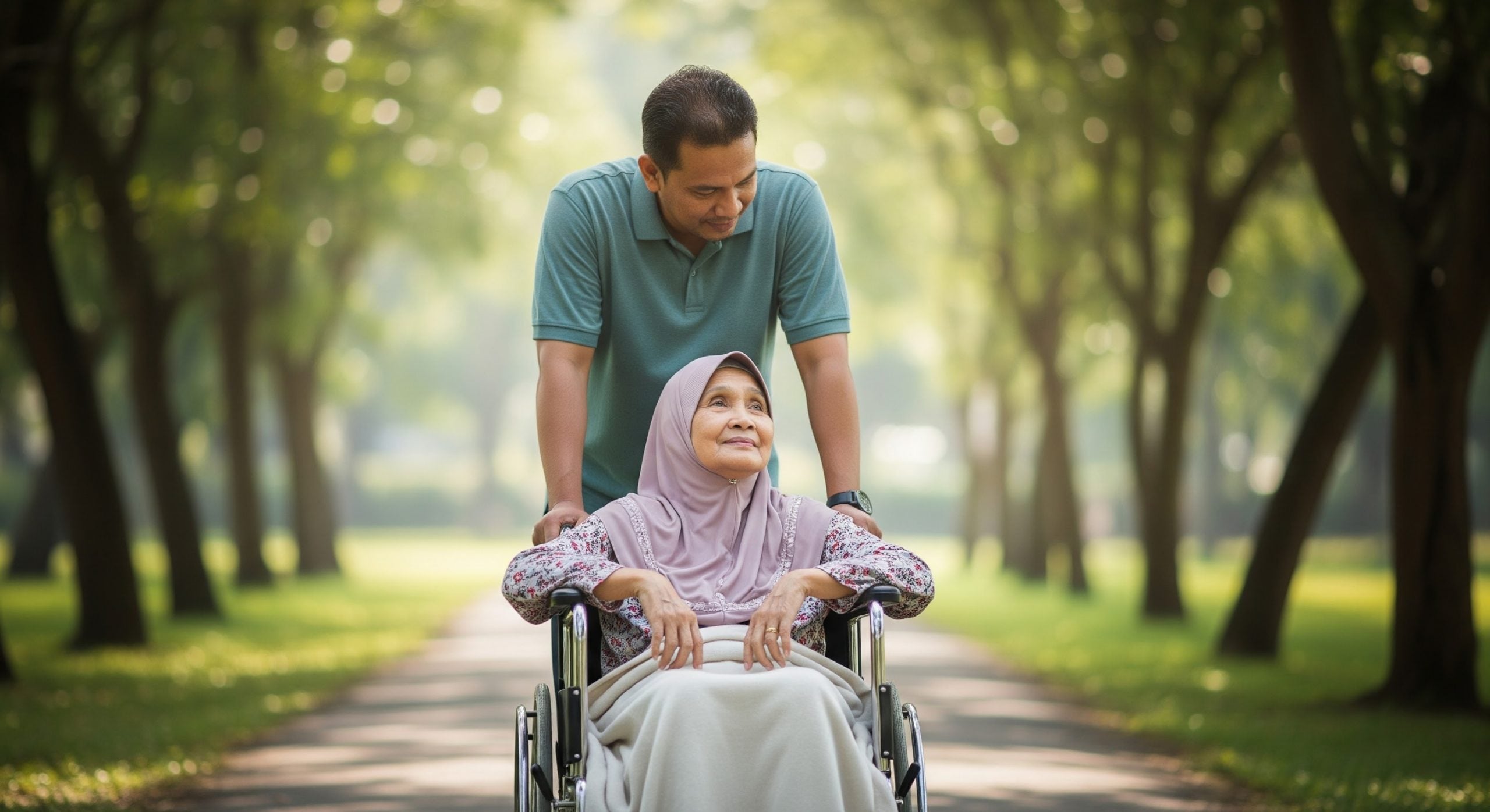 Jaga Ibu Bapa Uzur Ujian Air Mata Yang Mengangkat Darjat Anak, Jalan Paling Dekat Menuju Syurga
