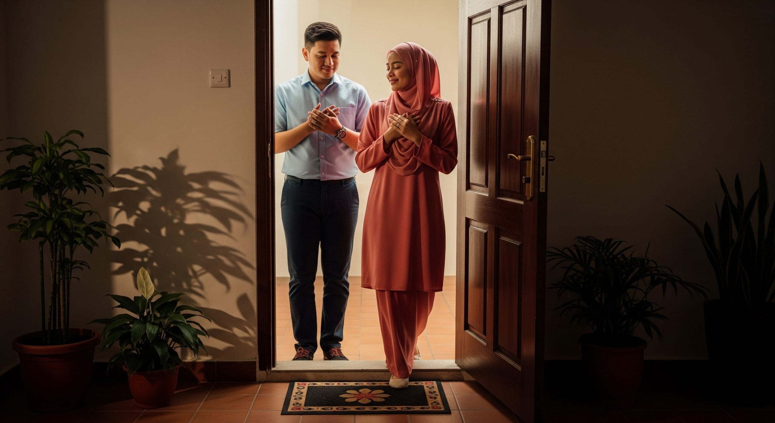 Doa Keluar Rumah Jangan Dipandang Ringan, Amalan Pendek Yang Menjaga Hati & Perjalanan Seharian