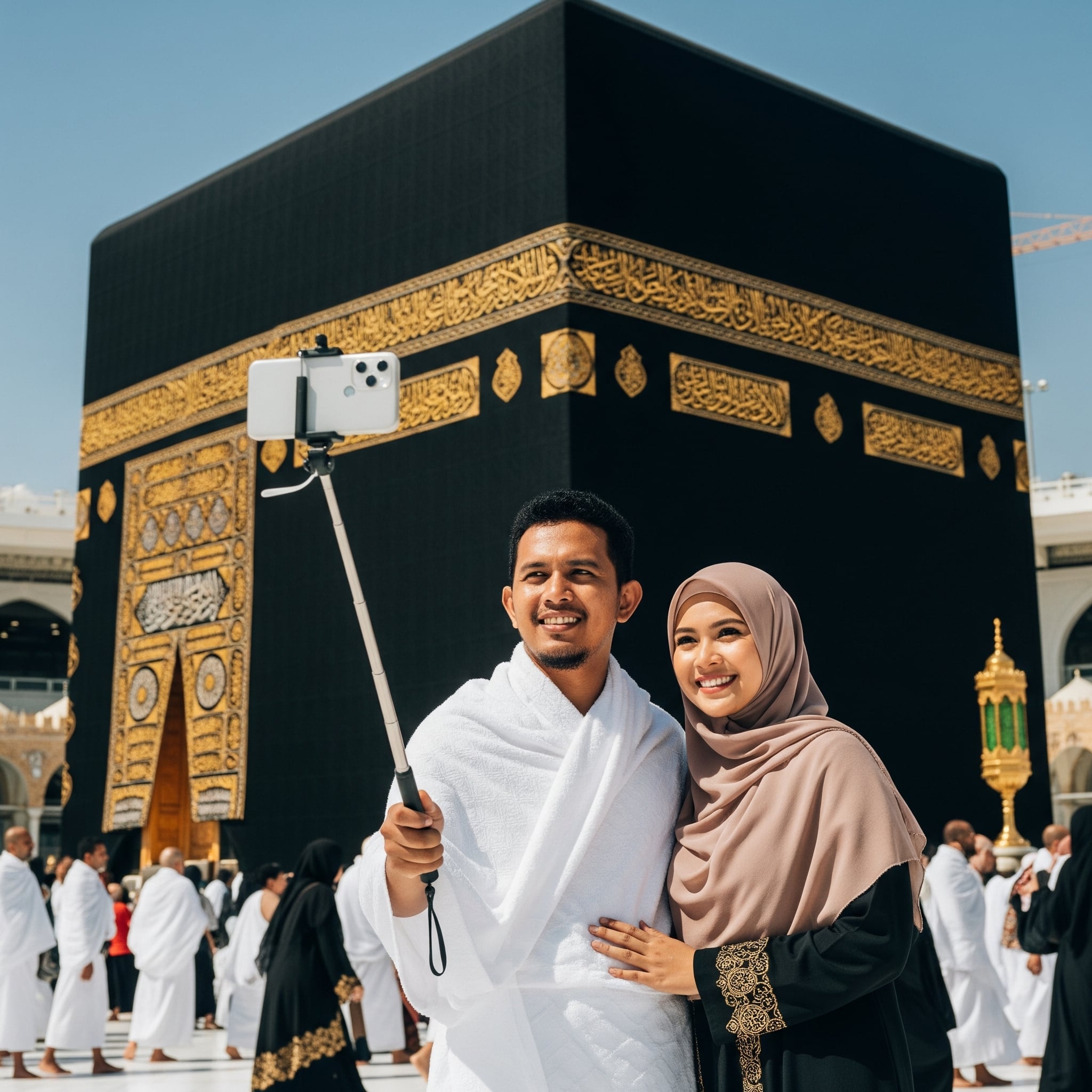 Tidak Sesuai ‘Gender Reveal’ Di Depan Kaabah, Tanah Suci Bukan Pentas Kandungan Media Sosial