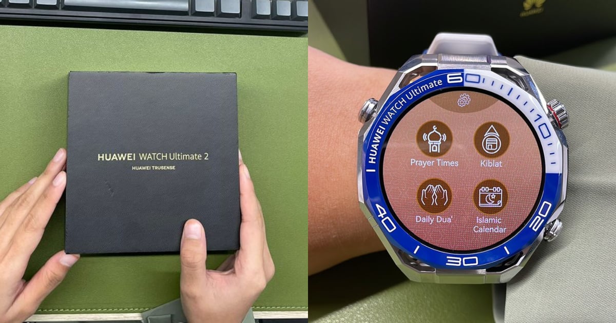 HUAWEI Watch Ultimate 2 Kini Integrasi Aplikasi Waktu Solat Malaysia, Mudahkan Ibadah Di Mana-Mana