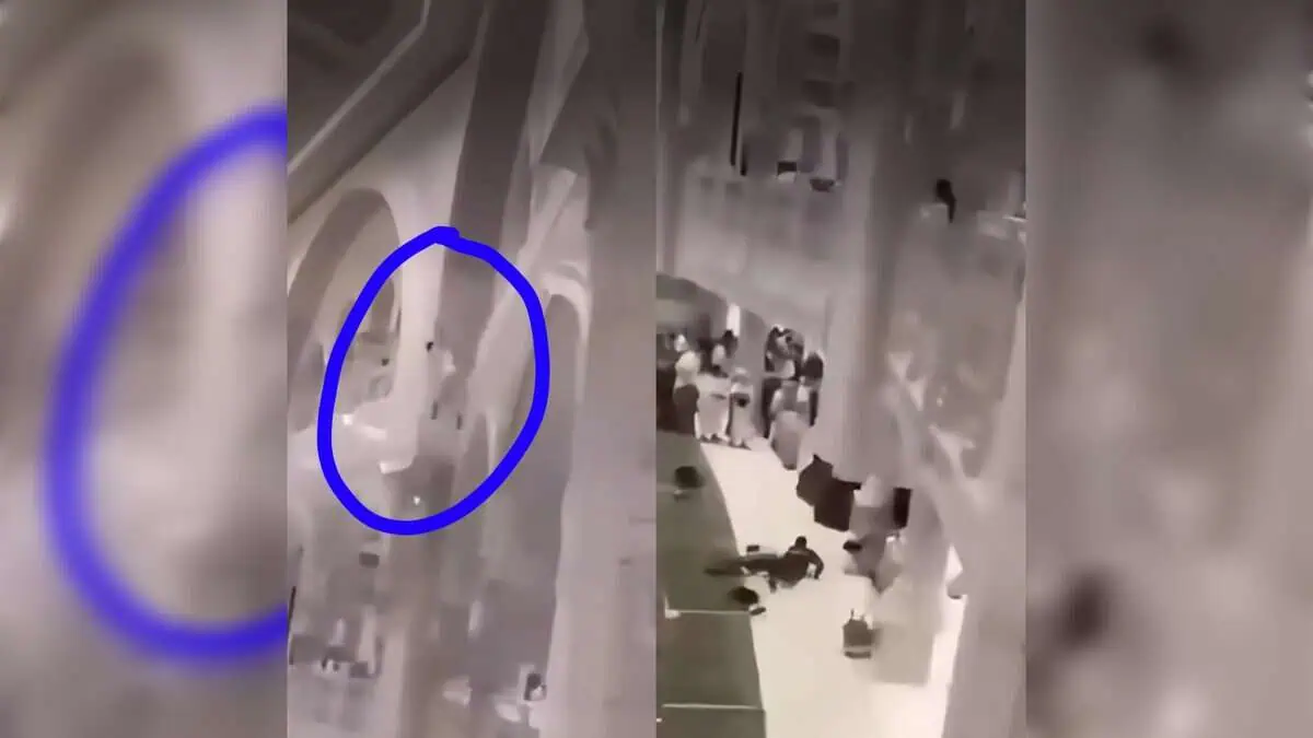 [VIDEO] Lelaki Cuba Bunuh Diri Di Masjidil Haram, Anggota Keselamatan Turut Cedera