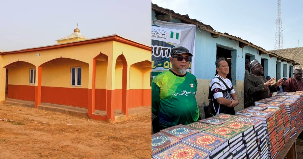 Ayam Bismi Bina Masjid Nur Bismi Di Nigeria, Wakaf Al-Quran & Aqiqah 8 Bahagian Lembu Sempena Perasmian