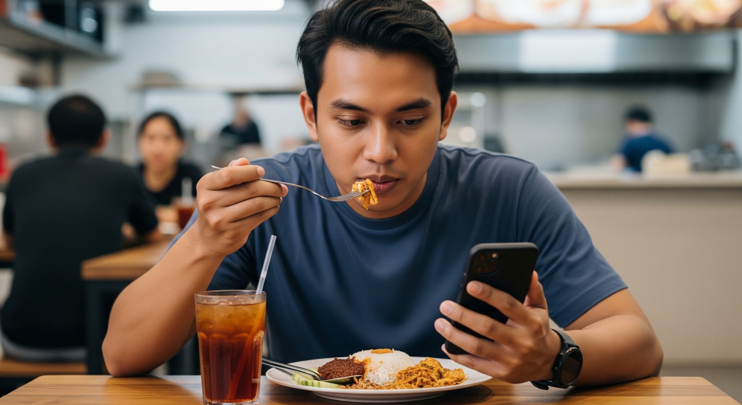 Makruh Bermain Dengan Telefon Bimbit Sehingga Rezeki Terabai Ketika Makan – Ustaz Azhar Idrus