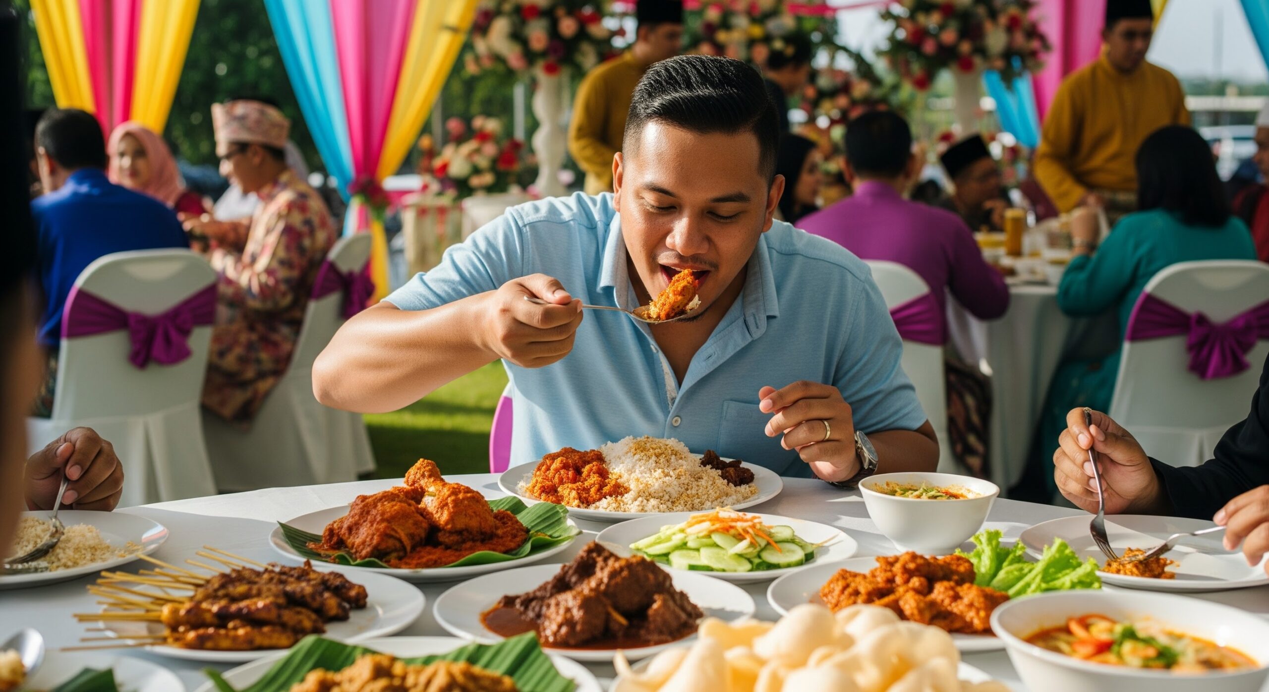 Wajib Tunggu Izin Tuan Rumah Jika Tetamu Lain Belum Tiba, Elak Makan Berlebihan Di Majlis Kenduri