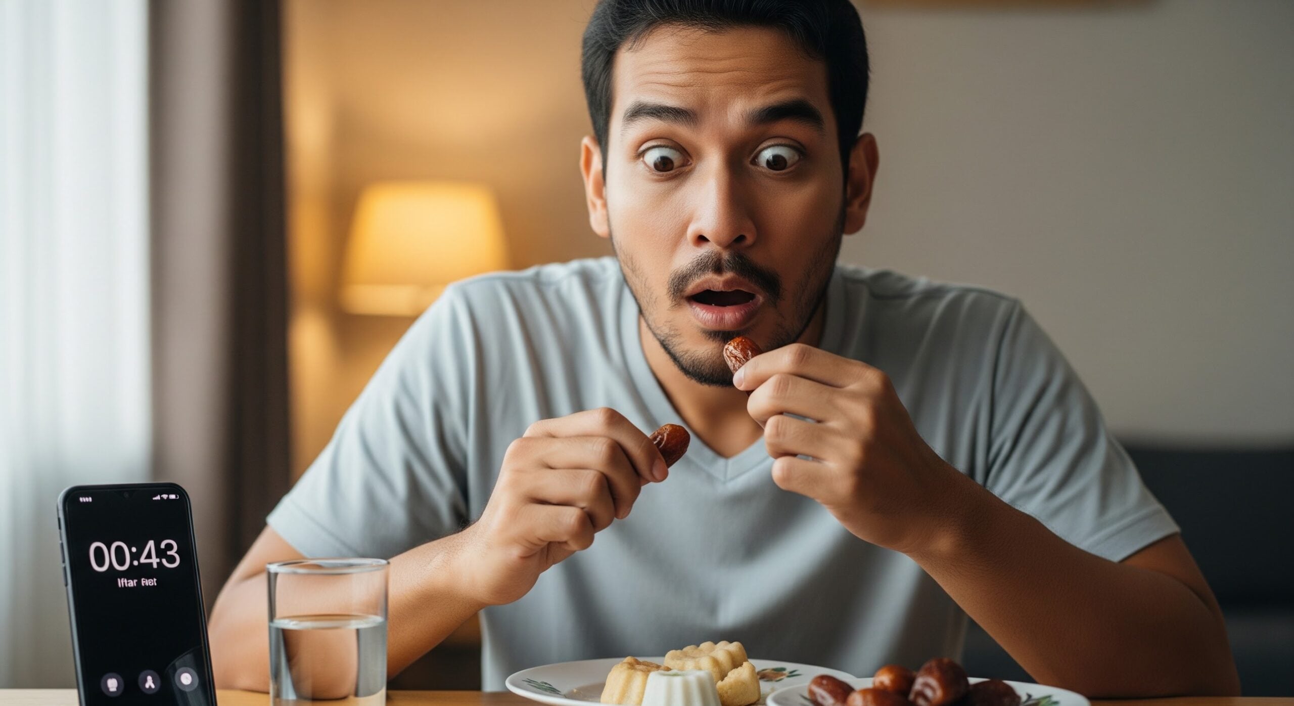 Berbuka Puasa Awal Sebelum Azan Ibadah Dikira Terbatal & Wajib Diqada Menurut Jumhur Ulama