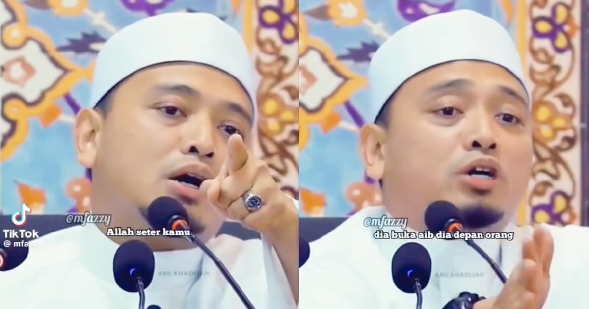“Kamu Buat Dosa Besar, Allah Tutup Aib Tapi Umum Depan Orang, Kamu Nak Cabar Siapa?” – Ustaz Wadi Annuar