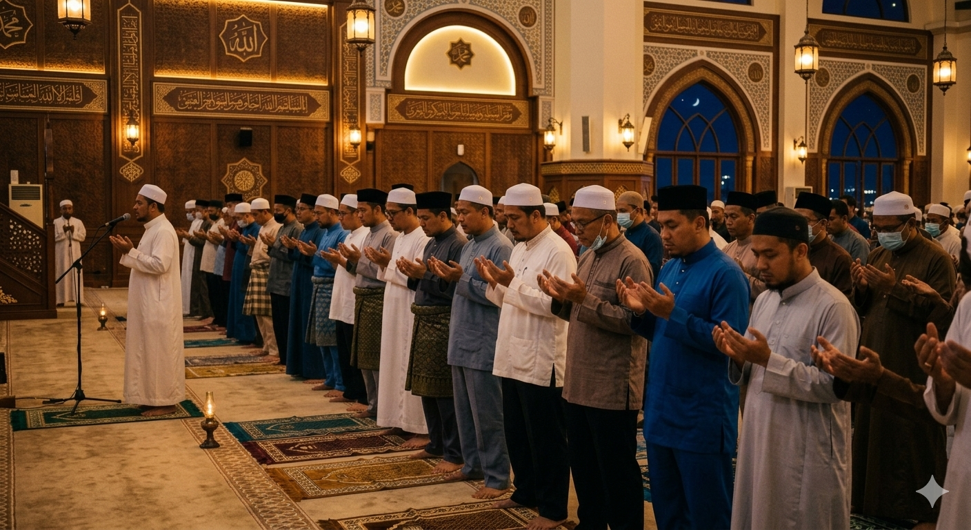 Jangan Hairan Kalau Tarawih Malam Ini Ada Doa Qunut Witir, Ini Panduan & Hukum Sempena 15 Akhir Ramadan