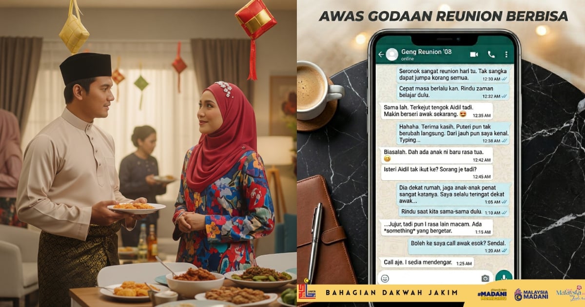 Cinta Lama Boleh Bersemi Ketika Reunion Raya, Jangan Gadai Rumah Tangga Demi Nafsu Kenangan Silam