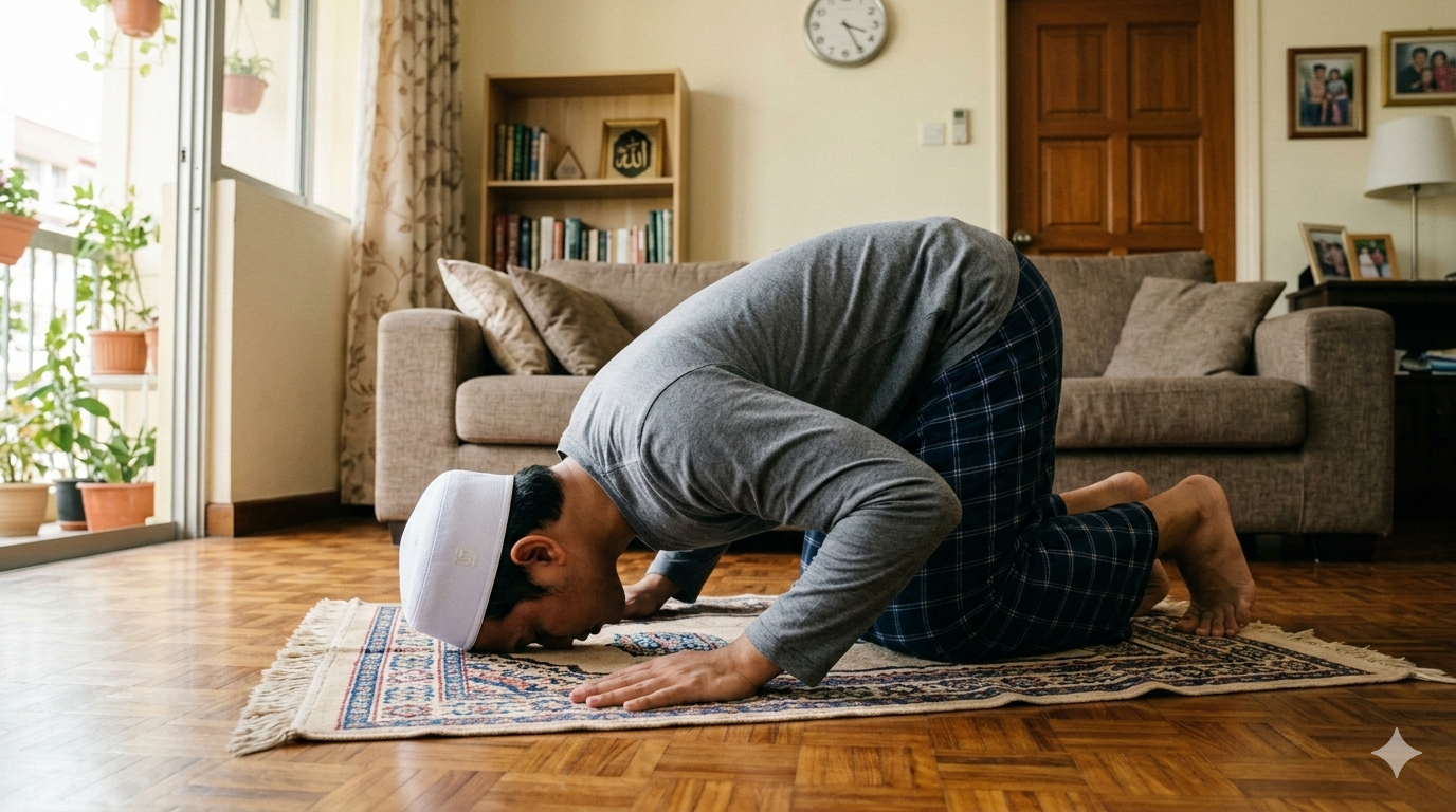 Awas Solat Boleh Batal Jika Terlebih Sujud! Ini Panduan Sujud Sahwi Jika Terlupa Atau Waswas Ketika Solat