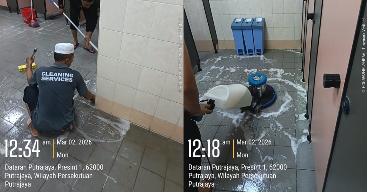 Isu Kebersihan Tempat Wuduk Masjid Putra Tular, Pengurusan Buat ‘Deep Clean’ & Gariskan 5 Tindakan Segera