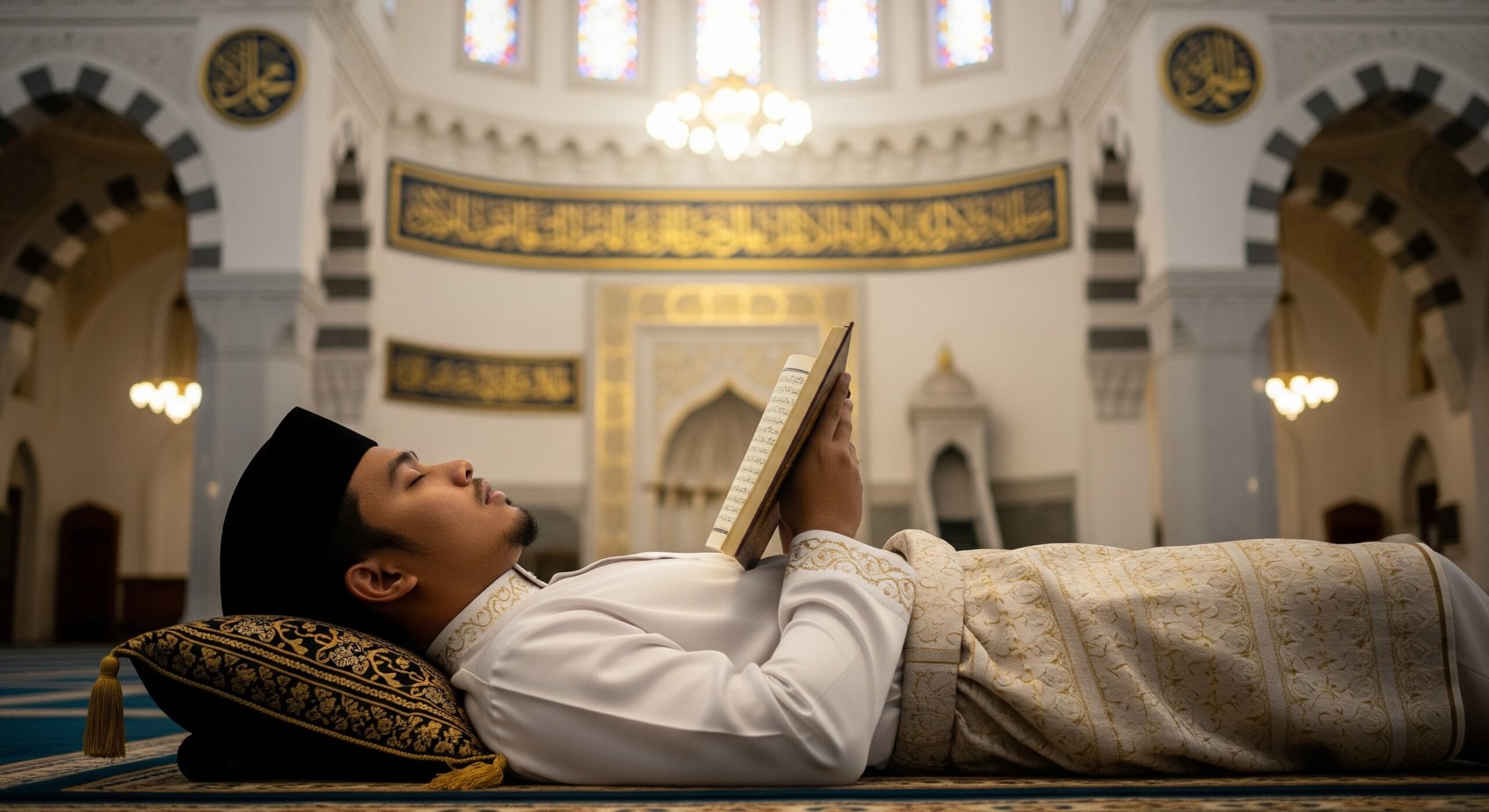 Baca Al-Quran Berbaring Atas Katil Kerana Kepenatan Dibenarkan Dalam Islam, Tapi Jaga Adab