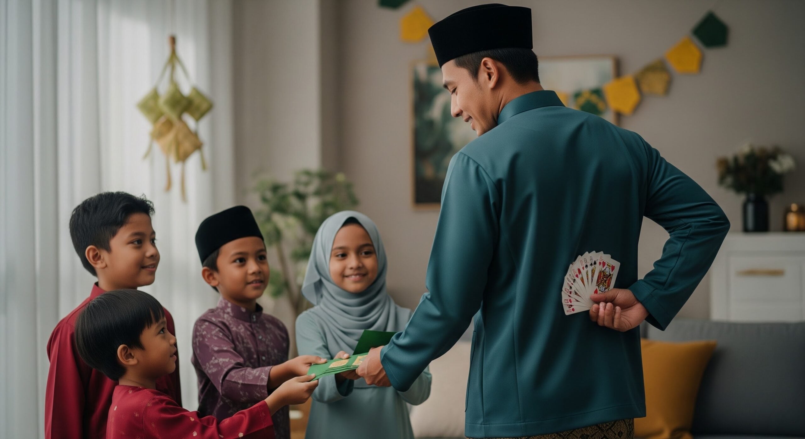 Makruh Terima Duit Raya Hasil Daripada Aktiviti Perjudian, Elak Anak Membesar Dengan Harta Dimurka Allah