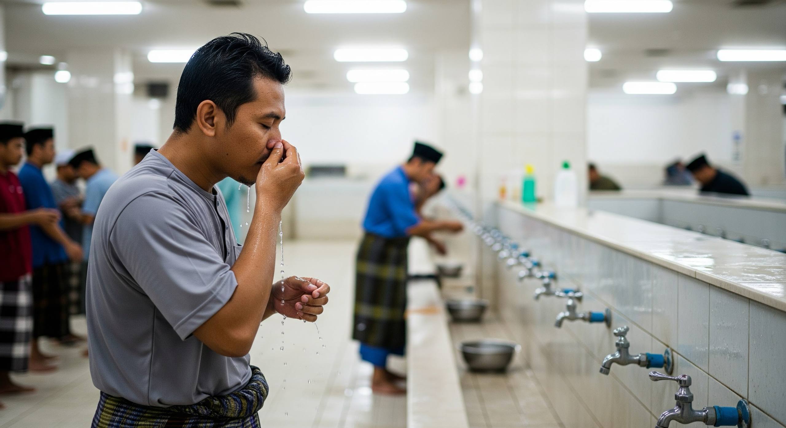 Kajian Buktikan Manfaat Wuduk Mampu Kurangkan Bakteria Hidung Hingga 50%, Rutin ‘Flushing’ Terbaik Buat Badan