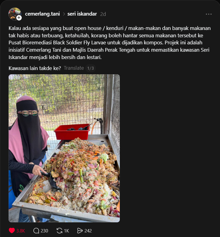 kitar semula sisa makanan