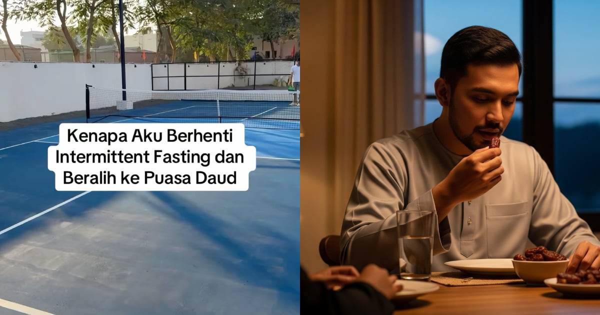 Lelaki Ini Berhenti ‘Intermittent Fasting’, Akui Puasa Daud Lebih Tenang & Berat Badan Lebih Stabil