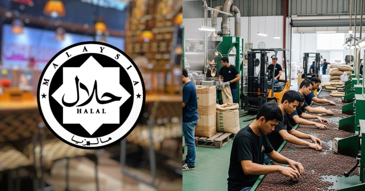 Guna Berus Bulu B*bi Untuk Cuci Peralatan, Sijil Halal Kilang Kopi Di Melaka Ditarik Serta-Merta