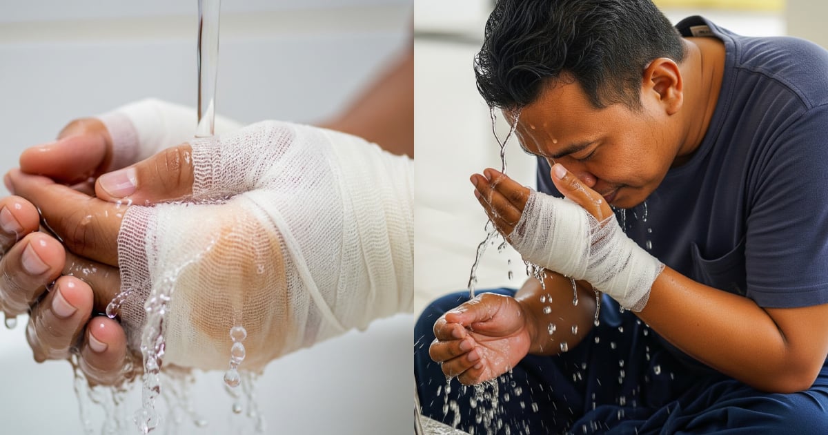 Cara Berwuduk Jika Anggota Badan Berbalut Akibat Kemalangan, Ada 3 Perbuatan Utama Perlu Buat