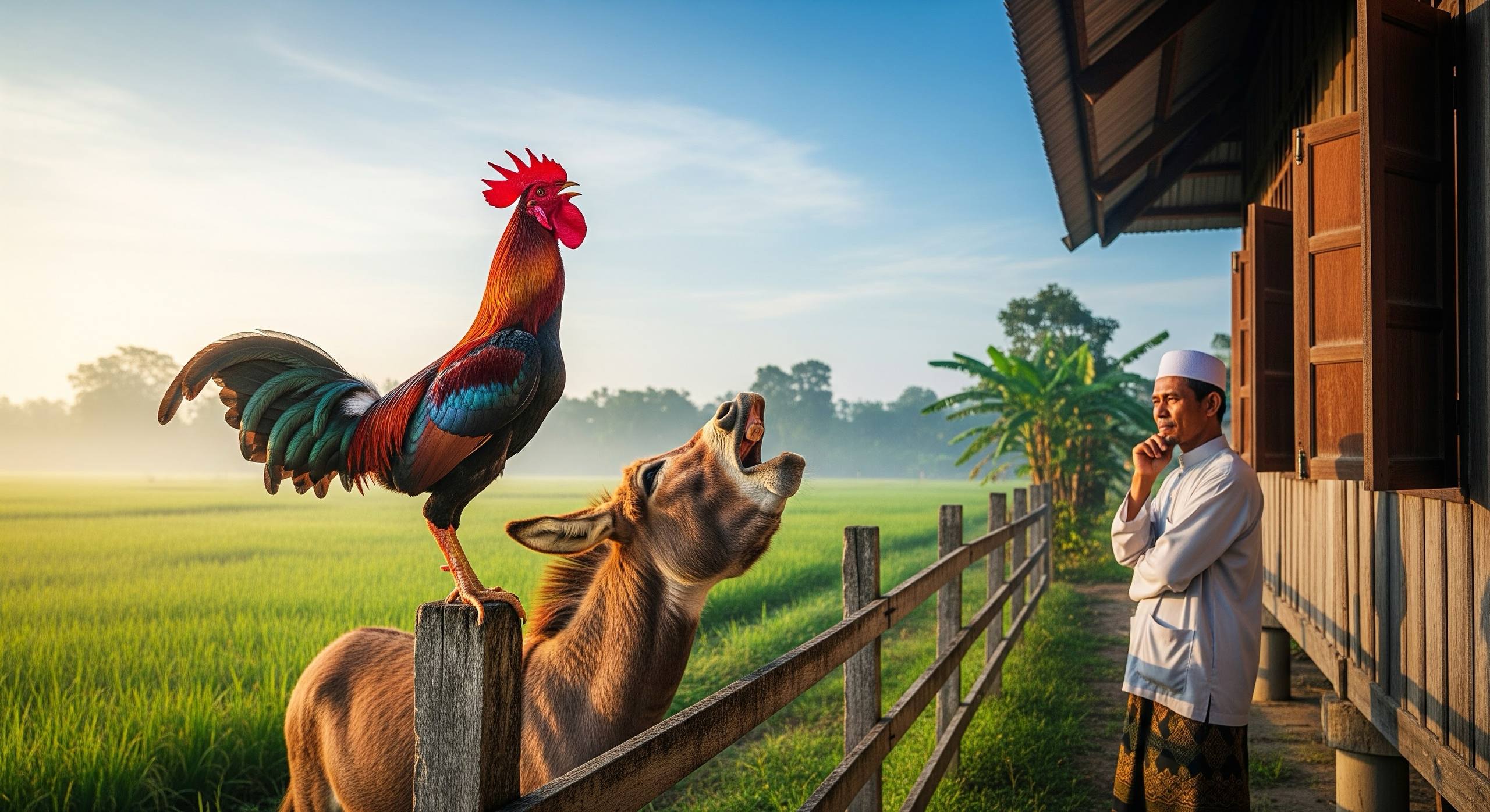 Ayam Berkokok Tanda Nampak Malaikat, Bunyi Haiwan Keldai Tanda Nampak Syaitan, Apa Maksud Sebenarnya?