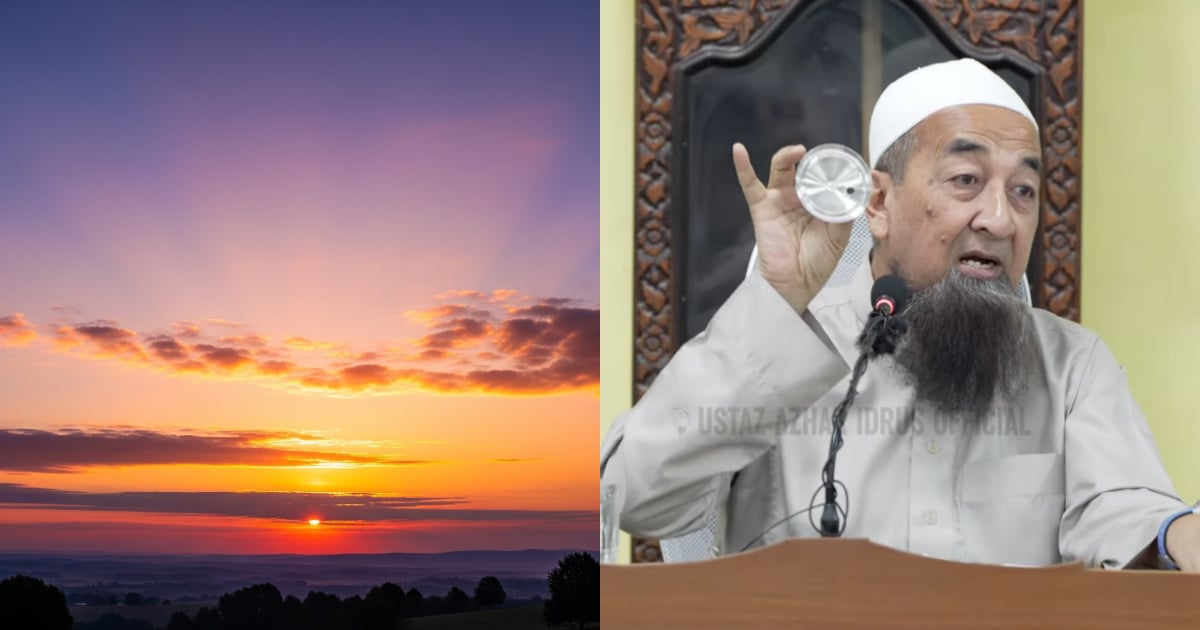 Jam Tak Ada? Ustaz Azhar Idrus Kongsi Cara Lihat Langit Nak Tahu Waktu Subuh Dah Habis