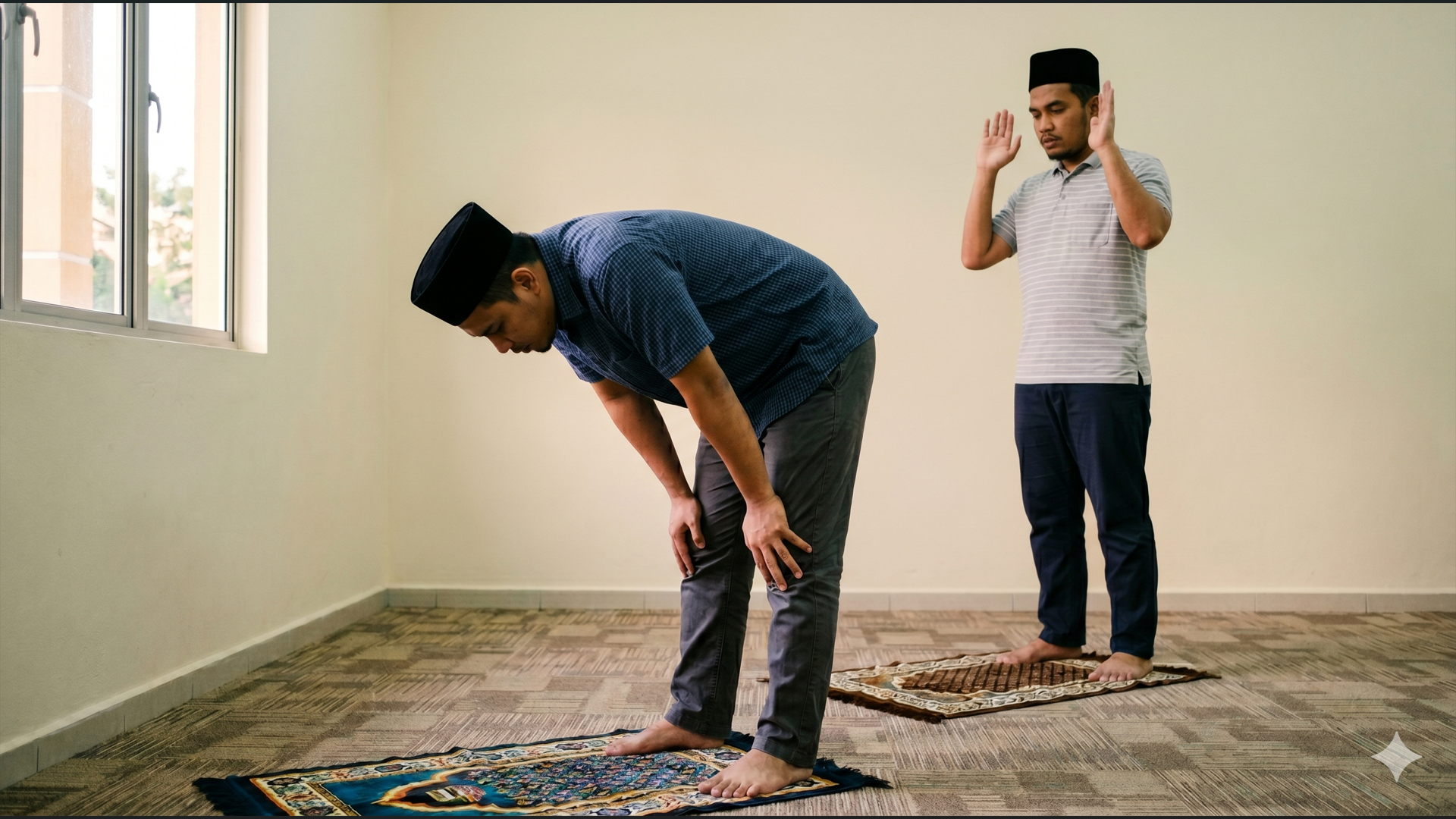Ditepuk Bahu Ketika Solat Sunat, Sah Ke Jika Jadi Imam Solat Fardhu? Ini Hukum Sebenar Menurut Mazhab Syafie