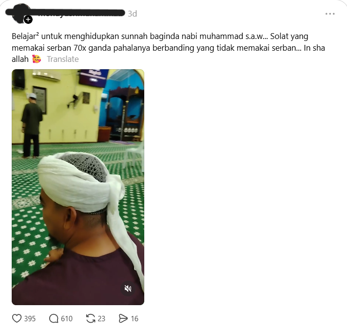pakai serban