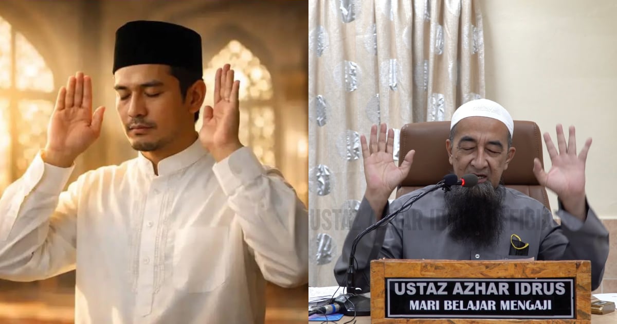 Ramai Keliru Paras Angkat Tangan Ketika Takbiratul Ihram, Ustaz Azhar Idrus Ajar Kedudukan Sebenar