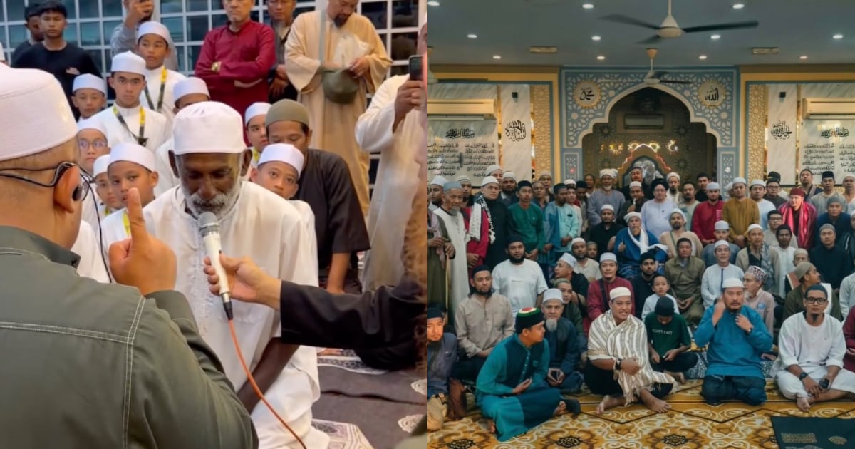 Sembang Tepi Jalan Dengan Askar Luar Masjid, Lelaki India Nekad Peluk Islam Selepas 2 Tahun Dekat Dengan Tabligh