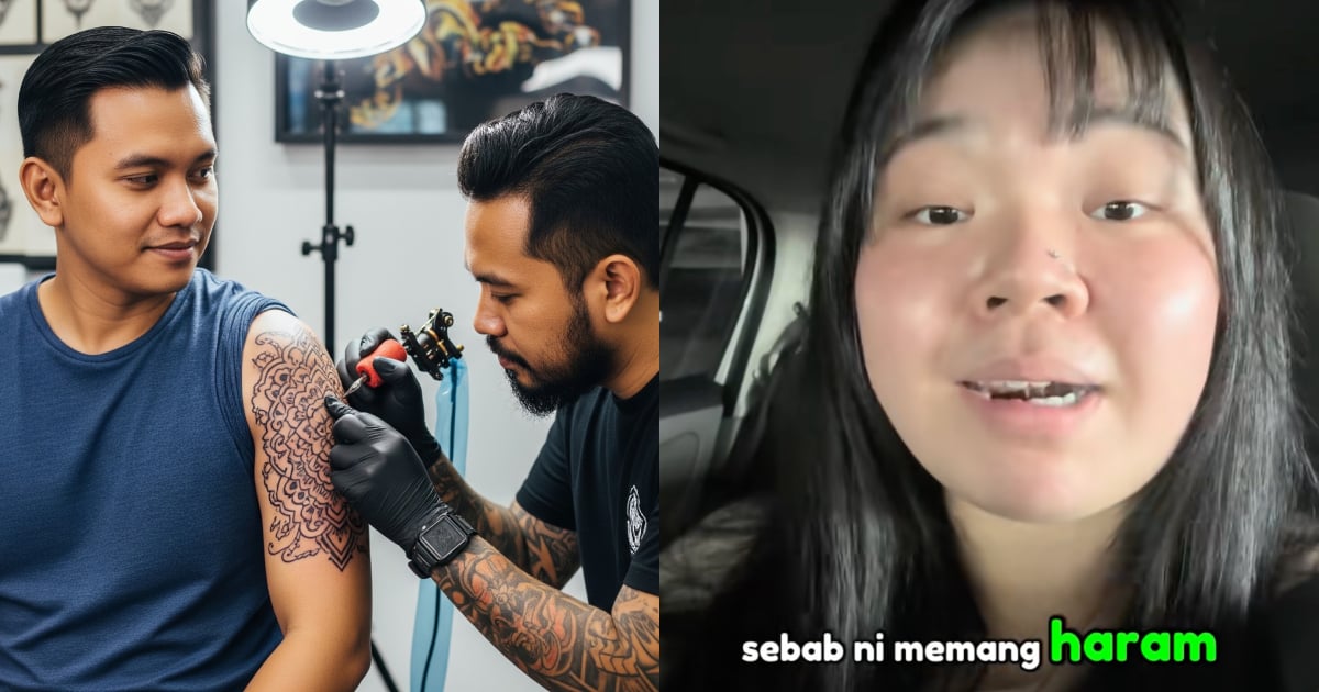 “Jangan Kotorkan Kulit!”-Pelukis Tatu Dedah Ramai Muslim Mahu Cacah Tatu, Tegaskan Perbuatan Itu Haram Dalam Islam