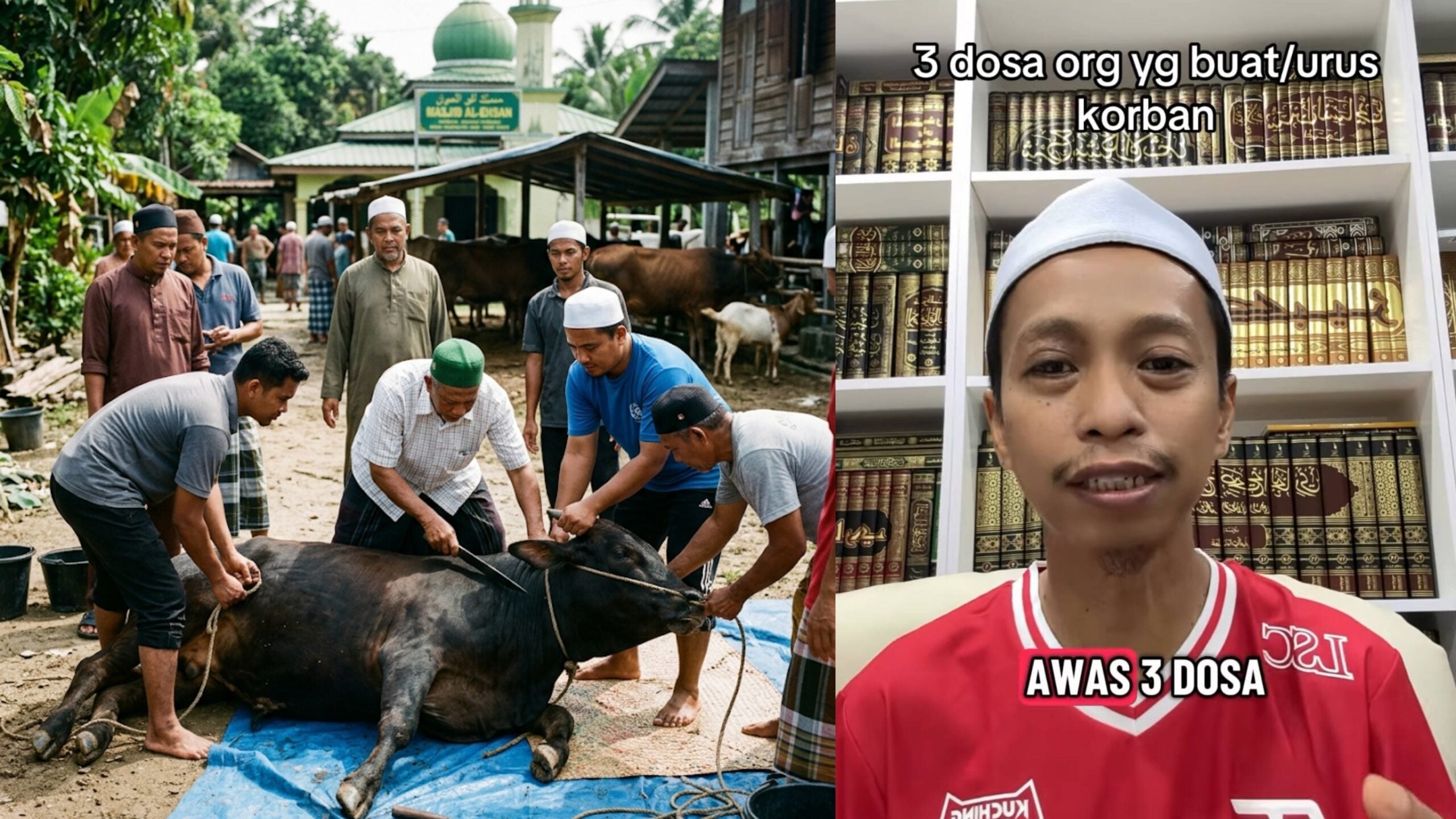 Jangan Sampai Pahala Terjejas, PU Salman Dedah 3 Dosa Yang Ramai Petugas Buat Tanpa Sedar Ketika Ibadah Korban