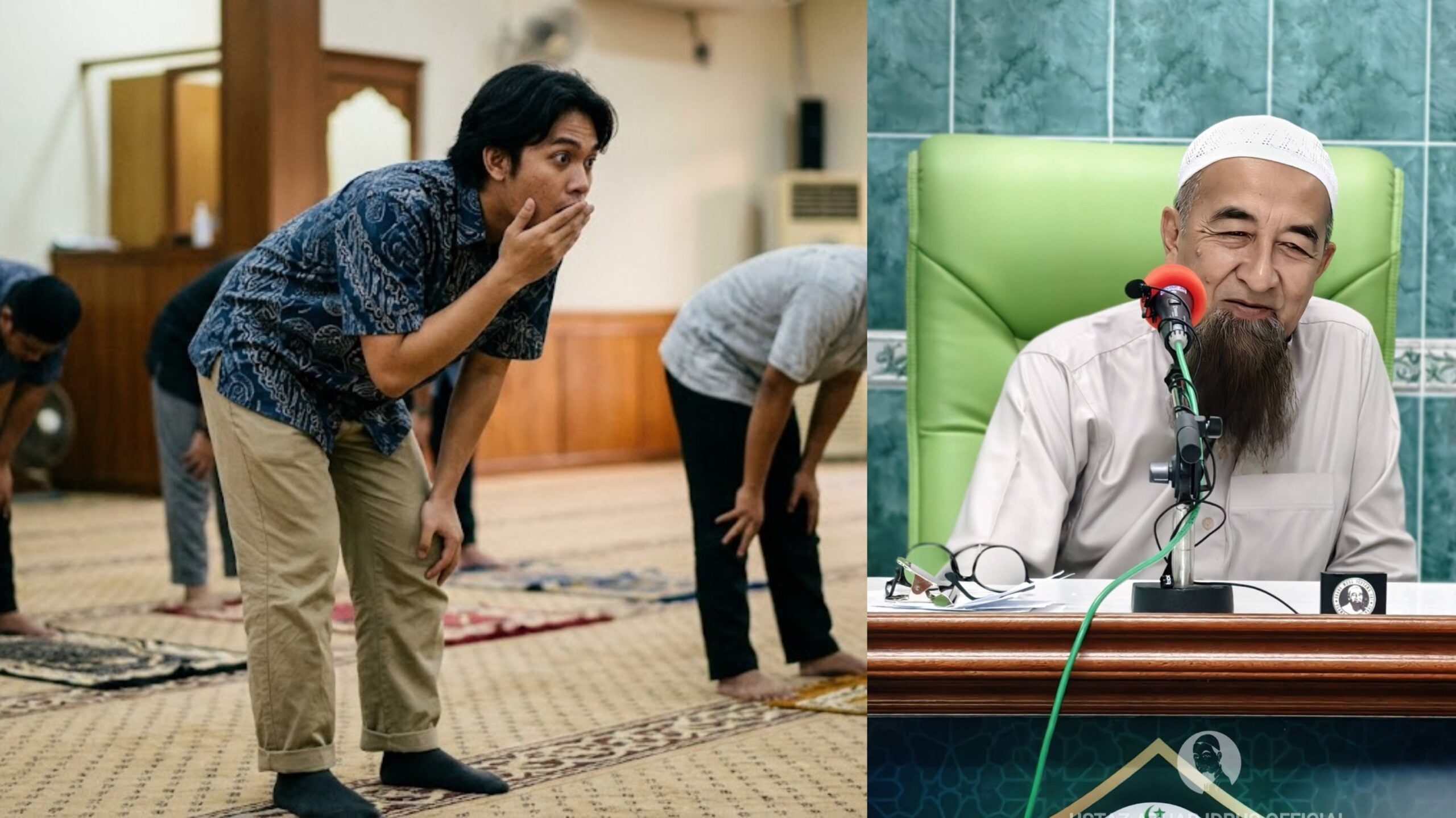 Terlatah Ketika Solat Tidak Semestinya Batalkan Ibadah, Ustaz Azhar Kongsi Syarat Yang Perlu Anda Tahu