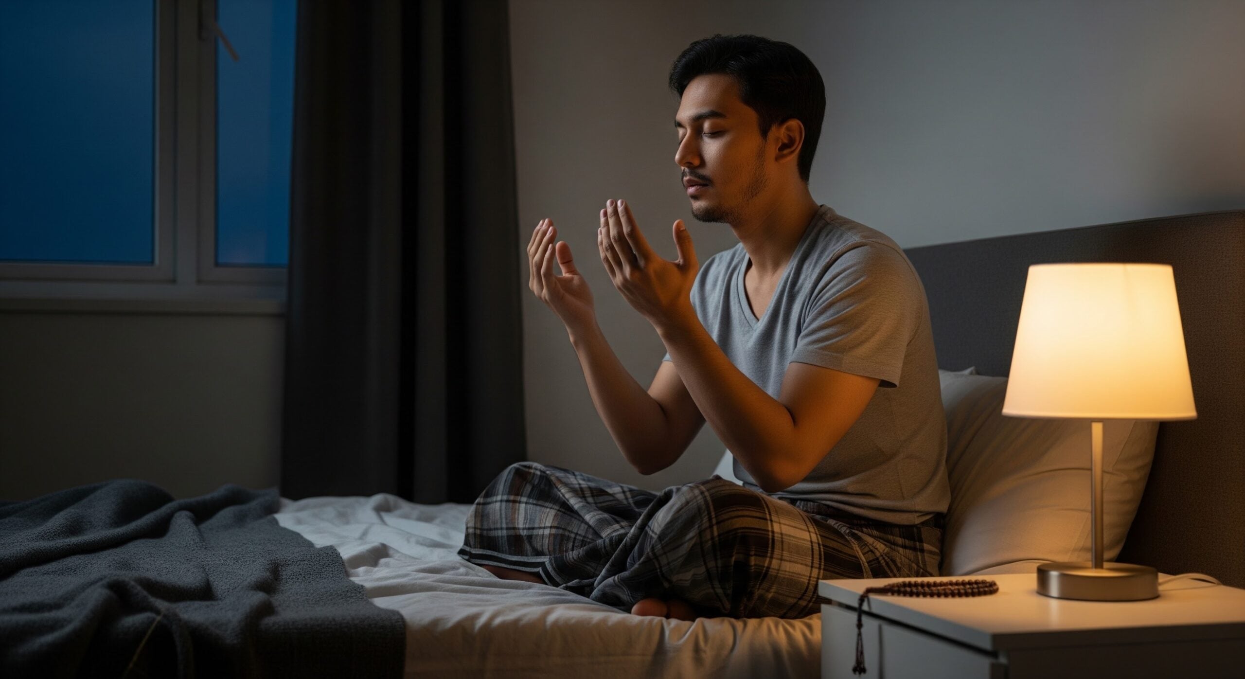 Susah Tidur Malam? Amalkan Doa Nabi SAW Ini Untuk Dapat Tidur Lena & Hati Lebih Tenang