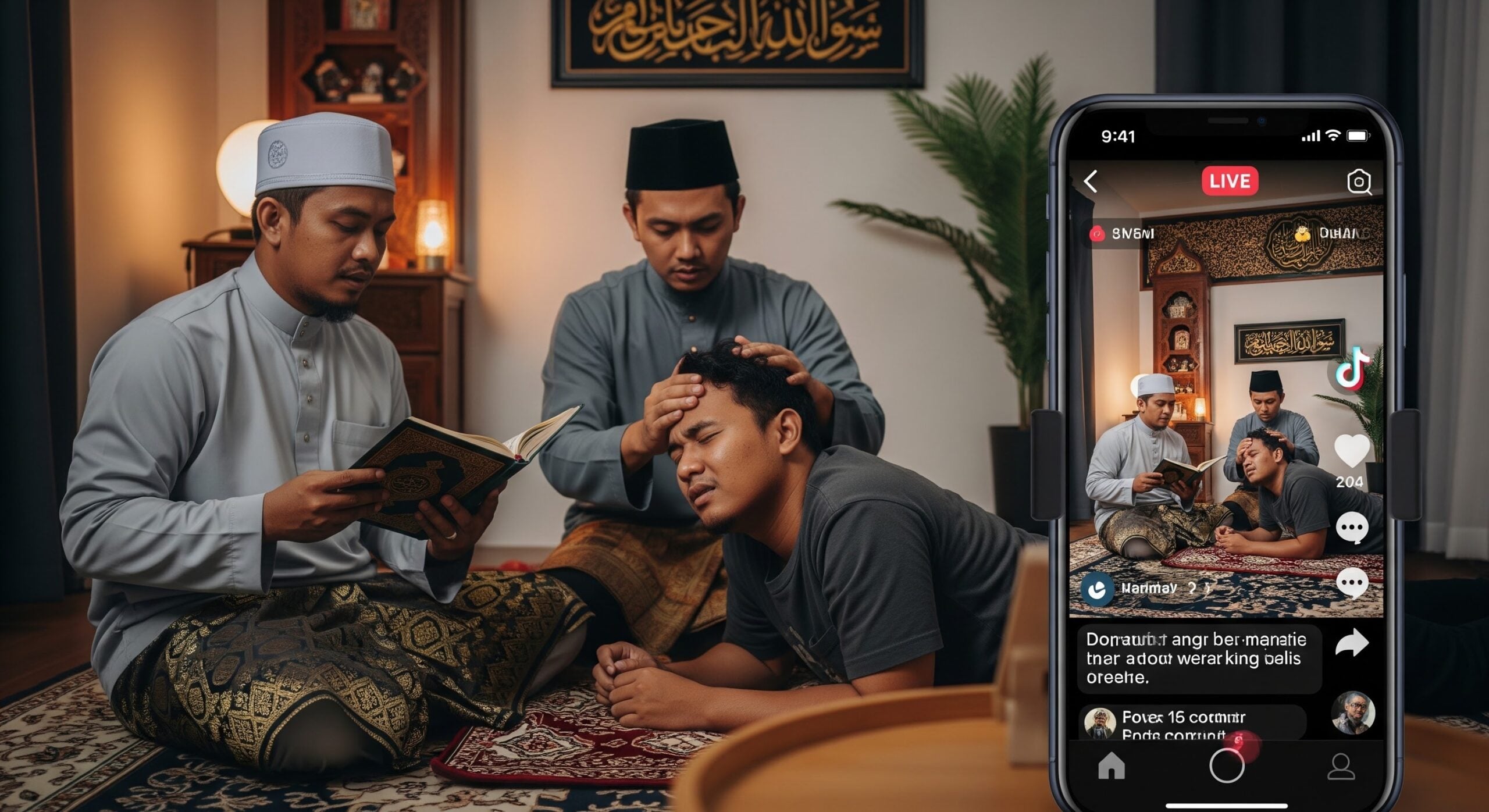 Rawatan Islam Secara ‘Live’ Di Media Sosial Boleh Buka Aib & Cetus Salah Faham Akidah Umat