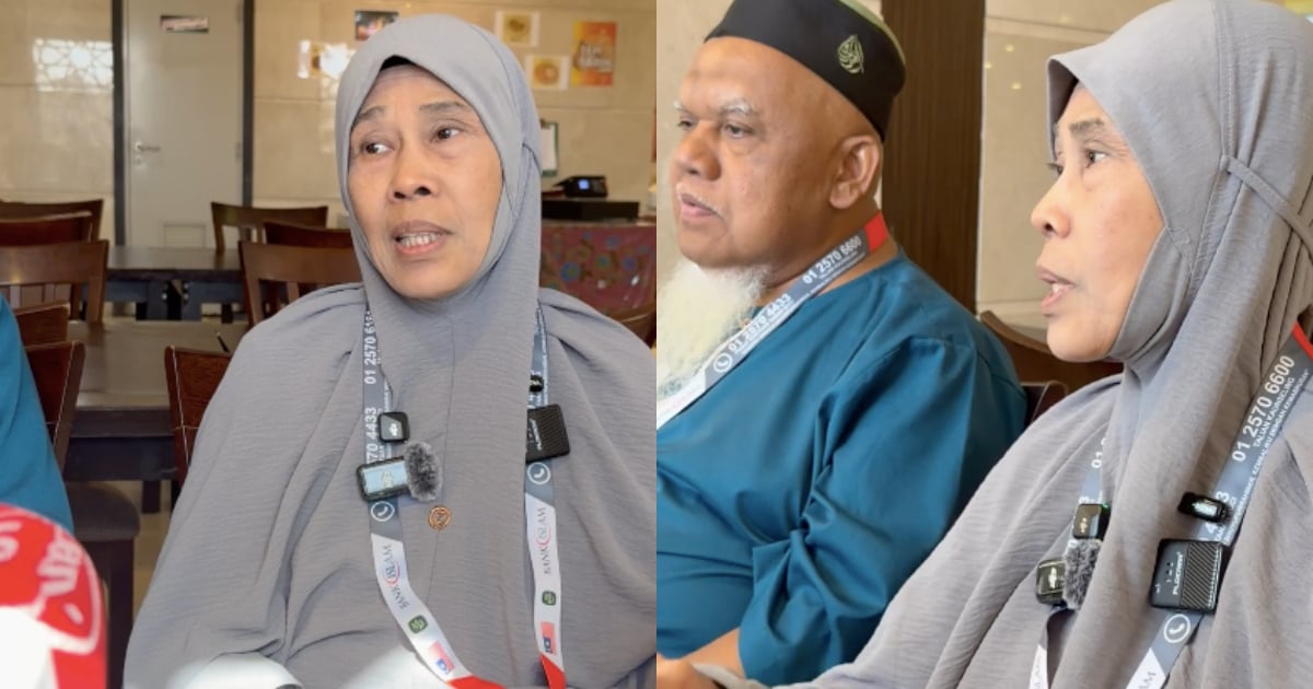 20 Tahun Tak Pernah Usik Simpanan, Pasangan Warga Emas Akhirnya Tunaikan Haji Hasil Jual Kuih