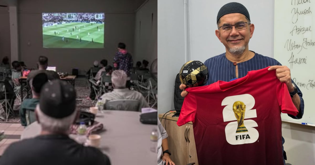 Masjid Di Subang Jaya Tayang Siaran Langsung Piala Dunia 2026 Di Skrin Besar Sambil Qiamullail & Subuh Berjemaah