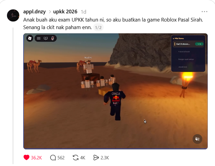 roblox jejak wahyu