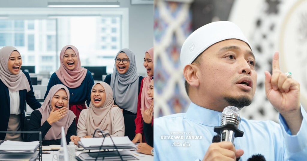 “Islam Larang Mengilai” – Ustaz Wadi Tegaskan Gelak Terbahak-Bahak Sampai Keluar Suara Boleh Gelapkan Hati