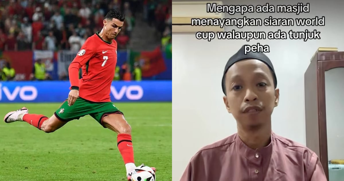 Masjid Tayang Piala Dunia 2026 Sebelum Qiamulail, PU Salman Dedah Hukum Lihat Aurat Pemain Bola Di Skrin Besar