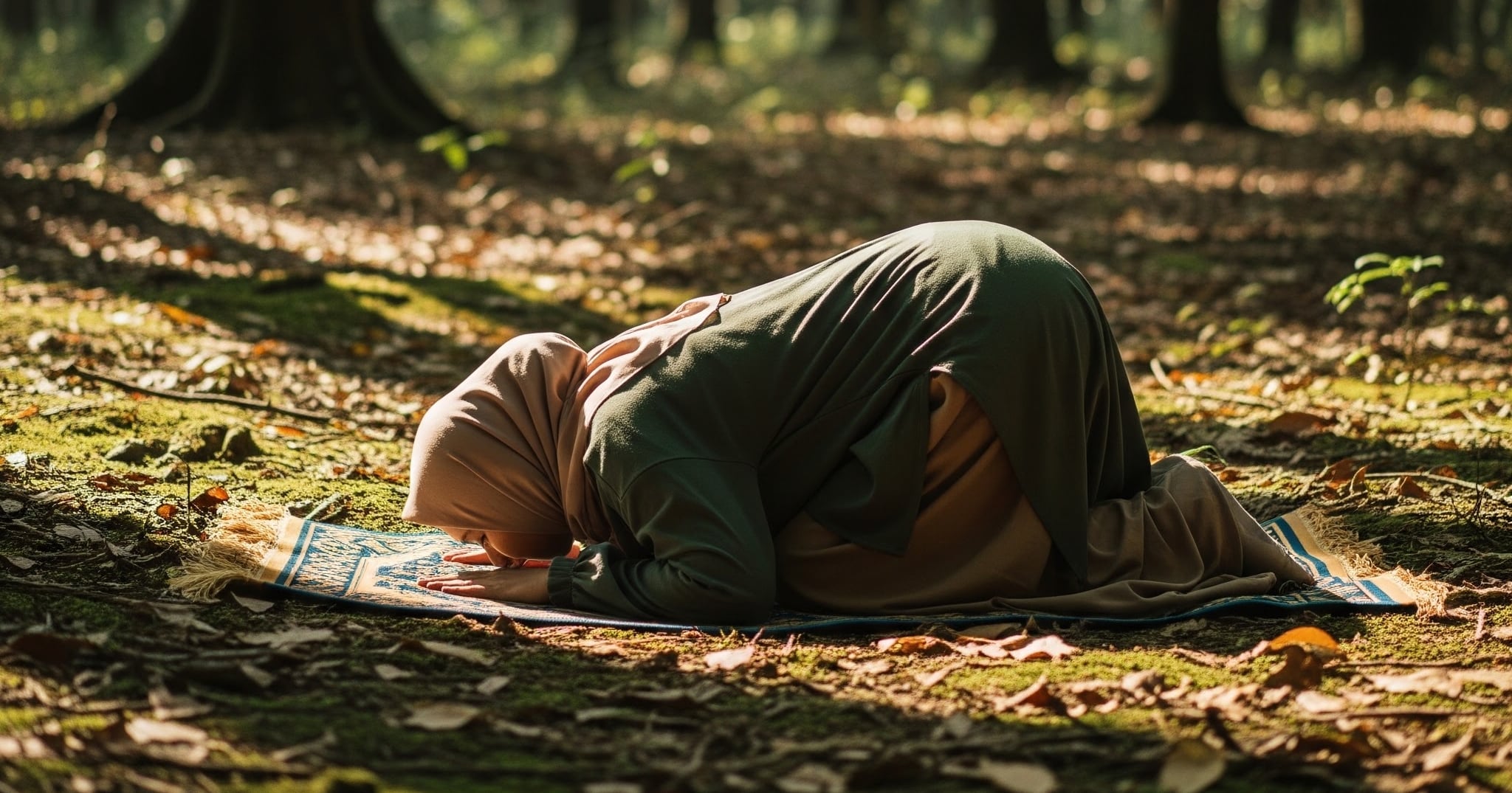 Tiada Air Wuduk & Debu Untuk Tayamum Ketika Sesat Dalam Hutan, Begini Cara Menunaikan Kewajipan Solat Dalam Keadaan Darurat