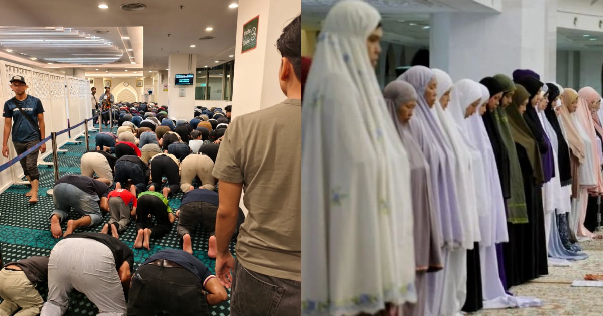 Solat Sebelah Jemaah Wanita Hanya Berdinding Tirai, Sah Atau Batal Solat Lelaki Tersebut?